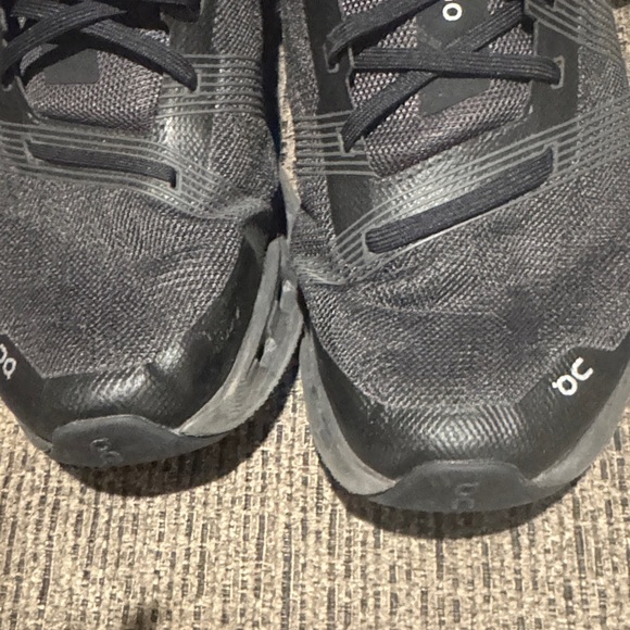 On Running Men's Black Athletic Sneakers - Picture 4 of 6